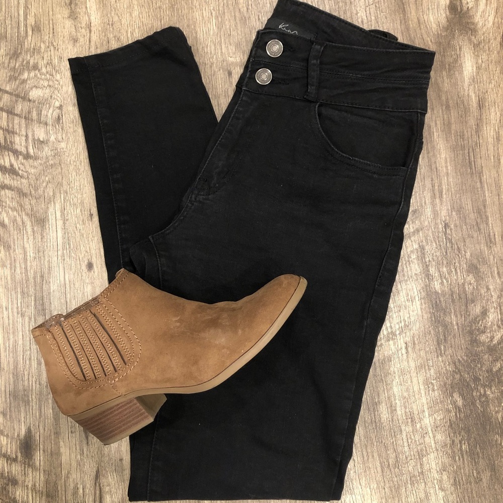 KanCan high rise ankle skinny jeans